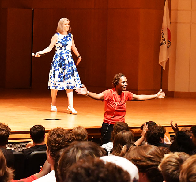 Hundreds of student-athletes welcomed to campus