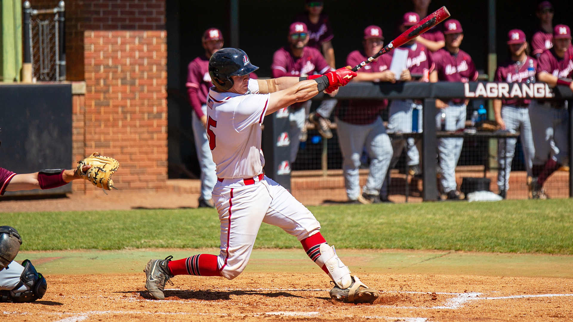 David Smigelski ripped a pair of singles as No. 23 LaGrange bowed out of the inaugural Collegiate Conference of the South (CCS) Tournament with a 2-0 loss to No. 5 Seed Covenant on Friday, May 5.