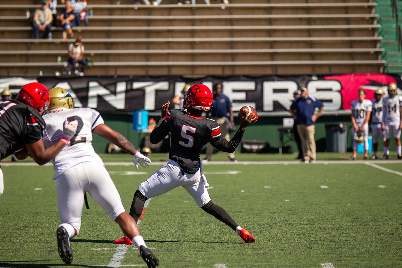 Blazers blow by the Panthers to win 42-20