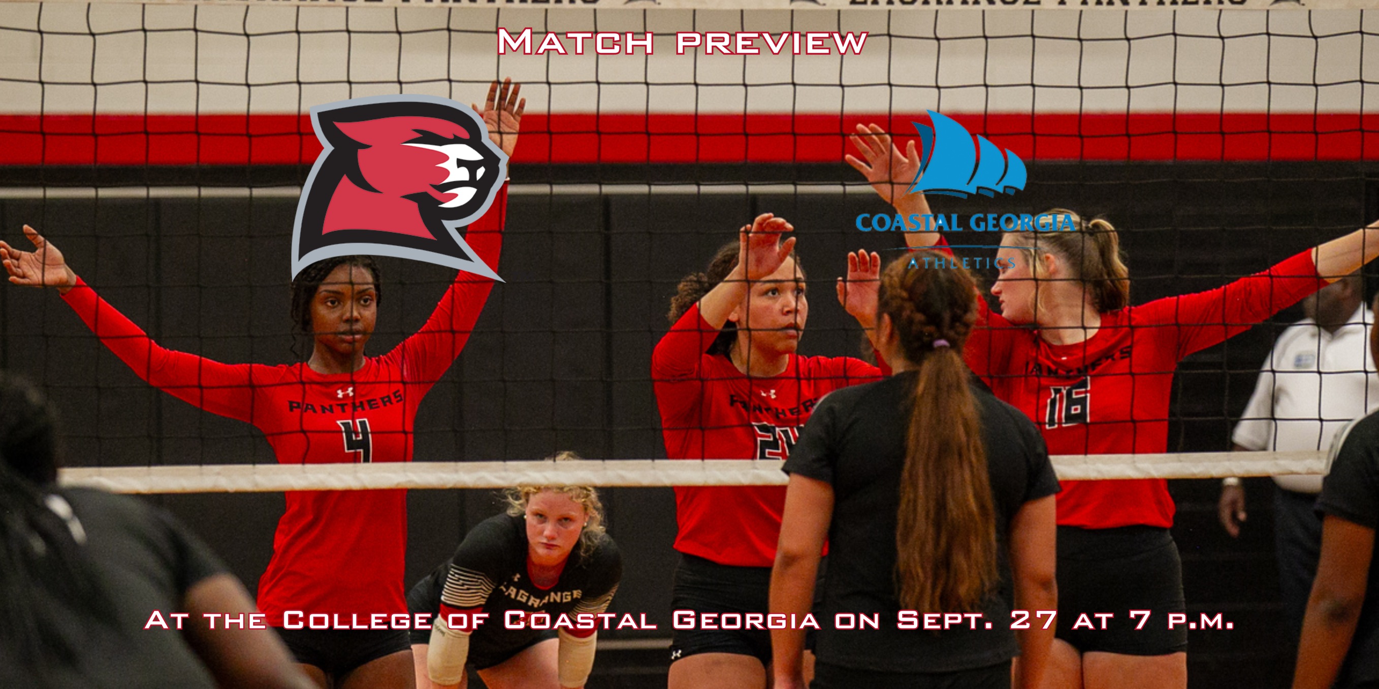 The Panthers travel to Brunswick, Ga this week to take on Coastal (Sept. 27)
