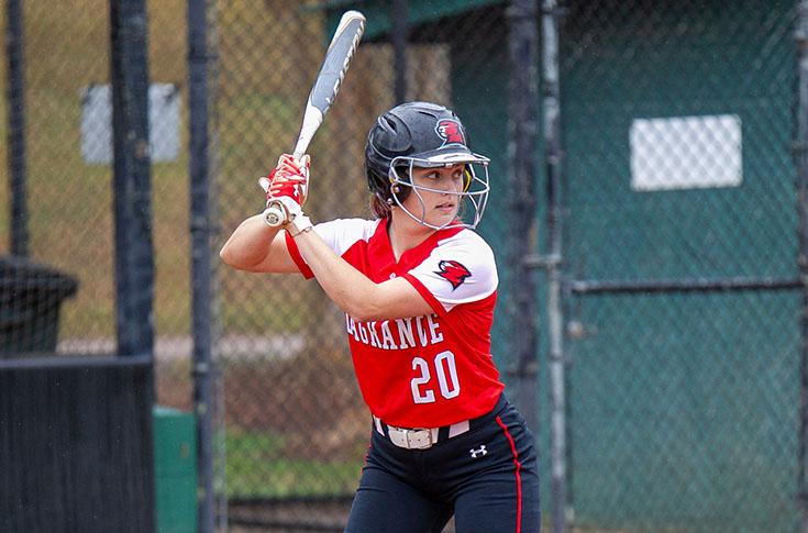 Kenzie Hornsby led LaGrange with a pair of RBIs as they closed the season with a 7-5 loss to Agnes Scott at the Collegiate Conference of the South Tournament on Friday, April 28.