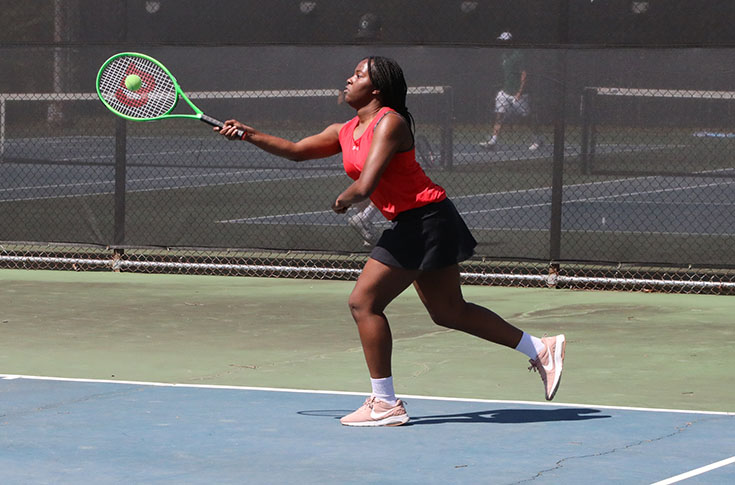 Kirsten Boyd and LaGrange dropped a 6-3 decision at Huntingdon on Saturday, March 18.